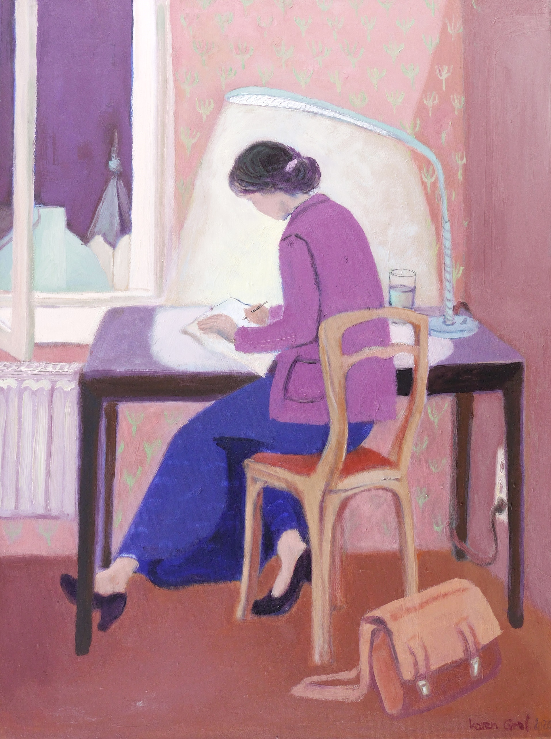 Karen Graf, Briefschreiberin, 2020