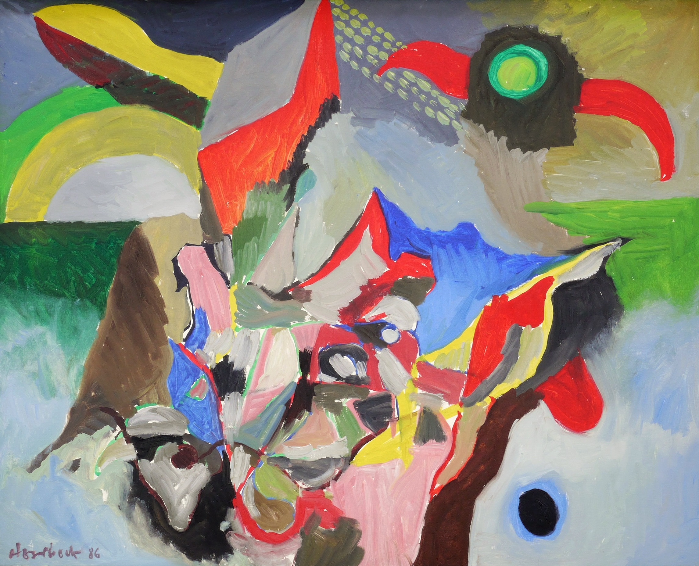 Günter Horlbeck, Zwischen Himmel und Erde, 1986