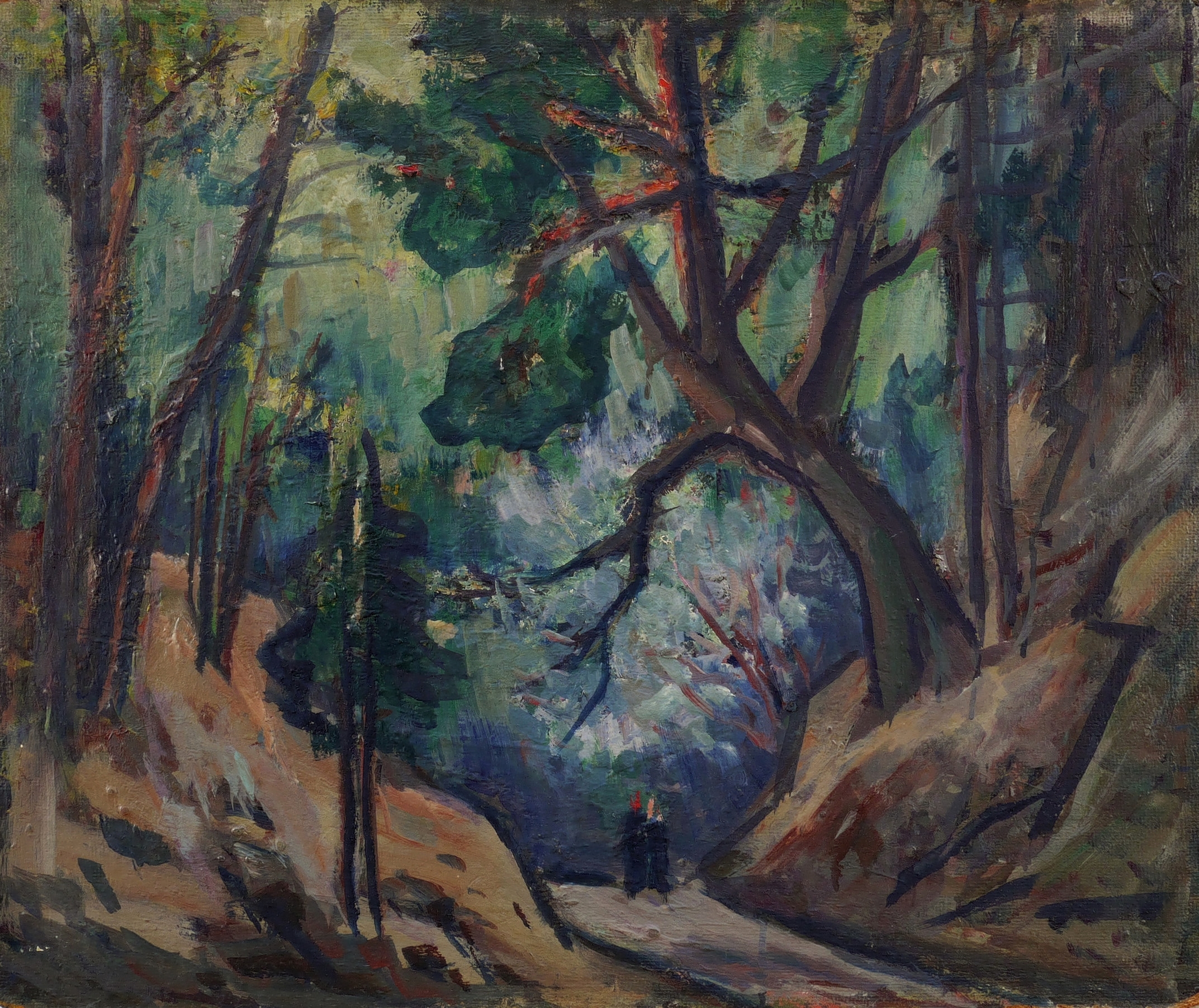 Spaziergänger im Grund Spaziergänger im Grund