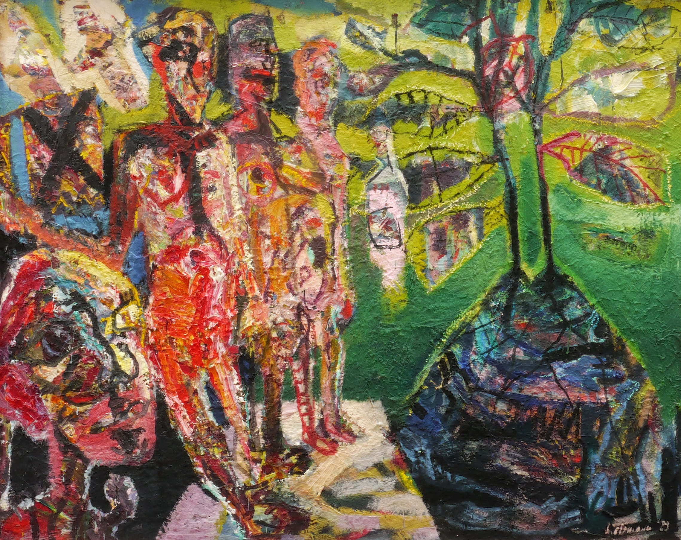 Werner Liebmann, Der Berg, 1989