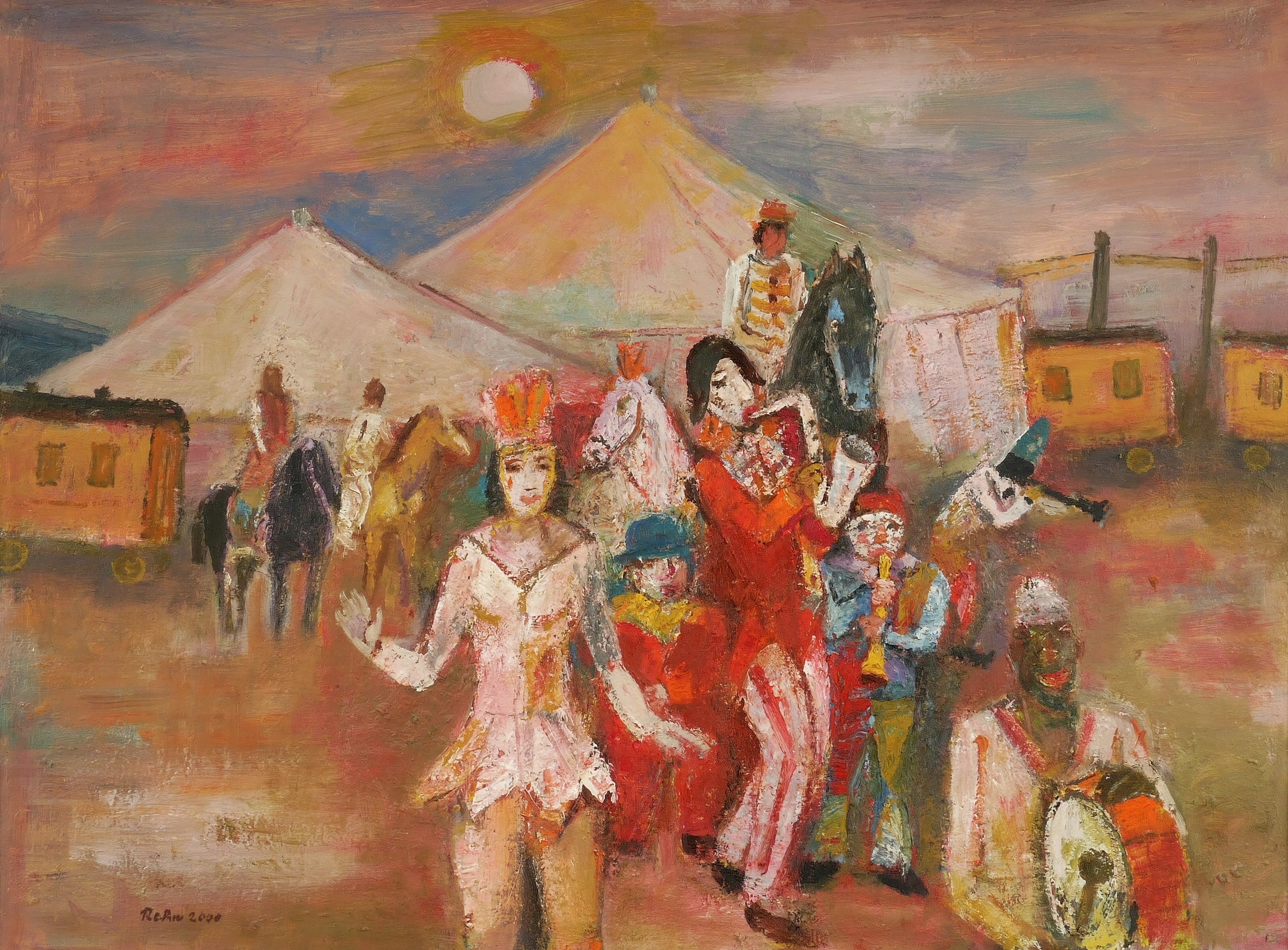 Walter Rehn, Zirkusleute, 2000