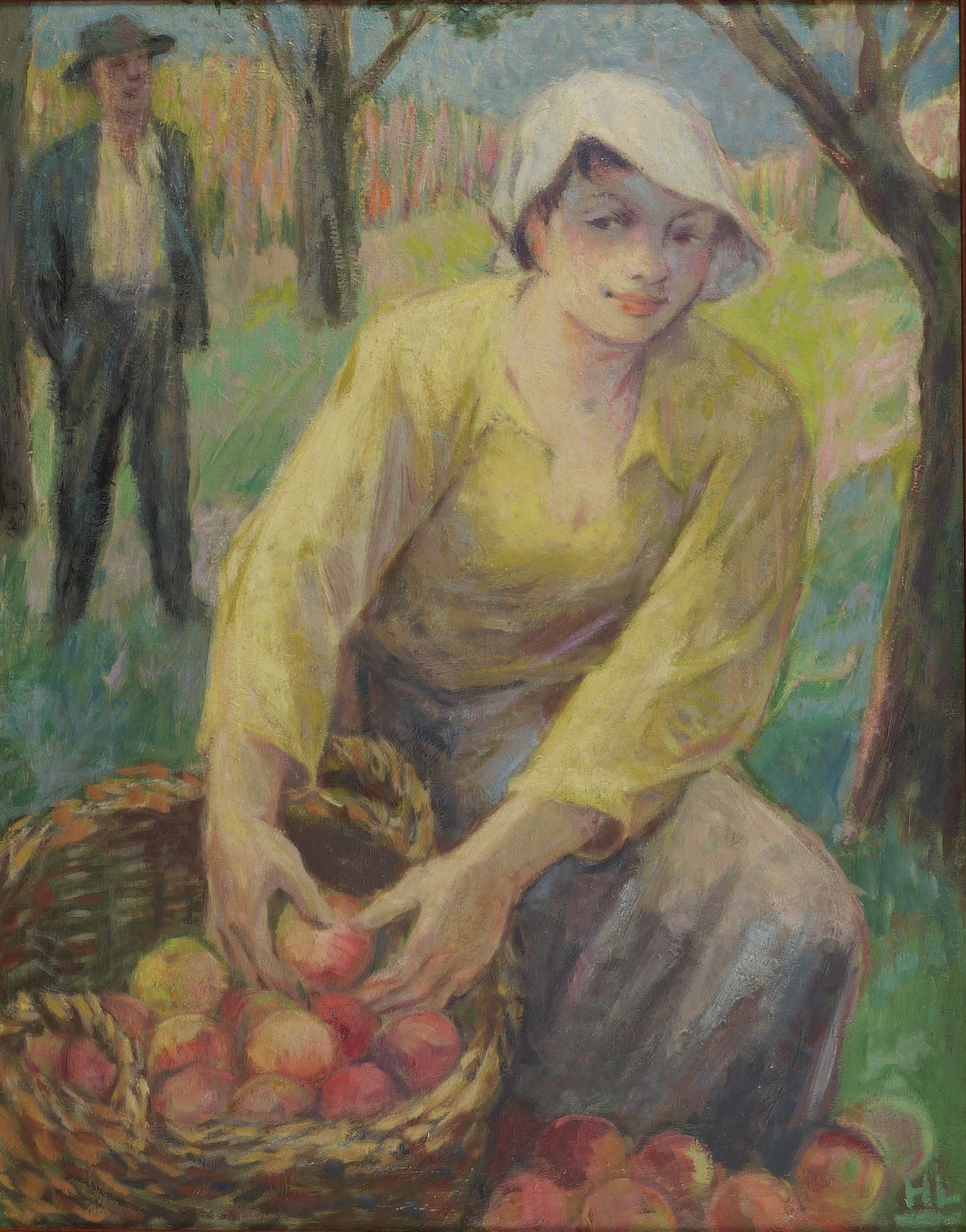 Heinz Lohmar, Äpfelernte, 1951-1955