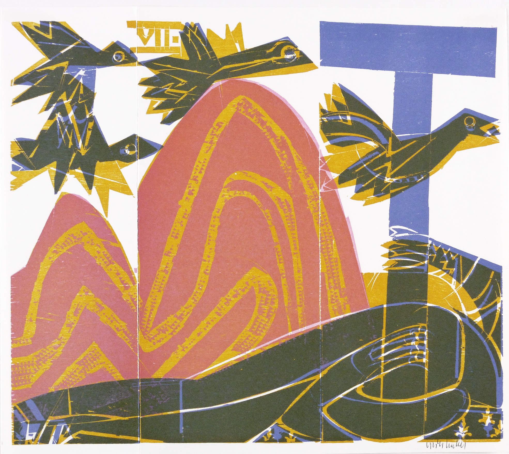 HAP Grieshaber, Zweiter Fall, 1970