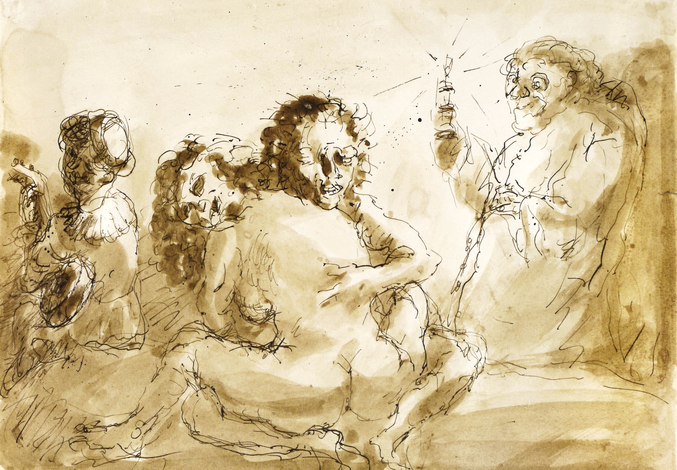 Der Pfaffe hält für Geld lüstern die Kerze (zu Mandragola)