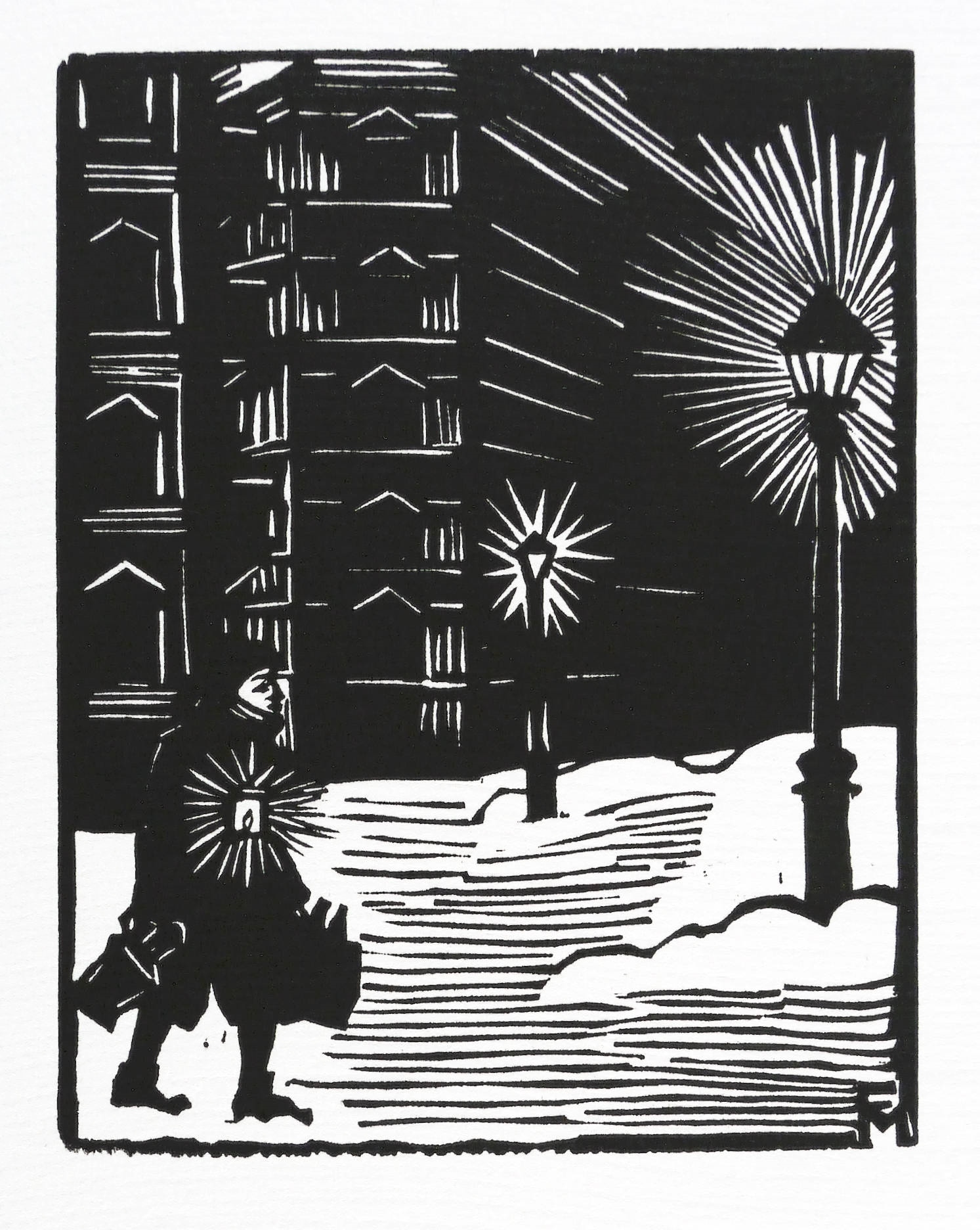 Milchaustragen in den Morgenstunden