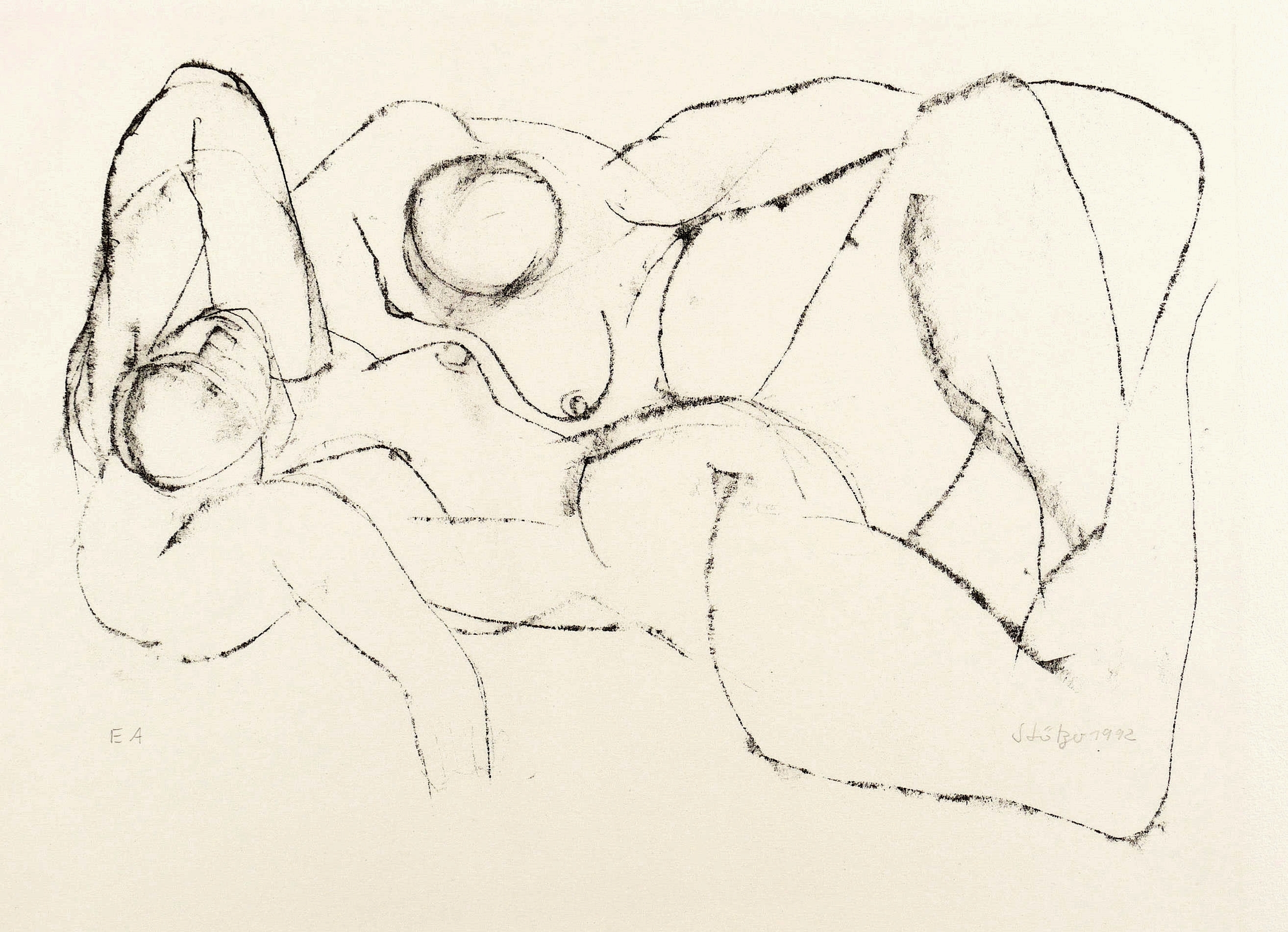 Liegendes Paar I Liegendes Paar I