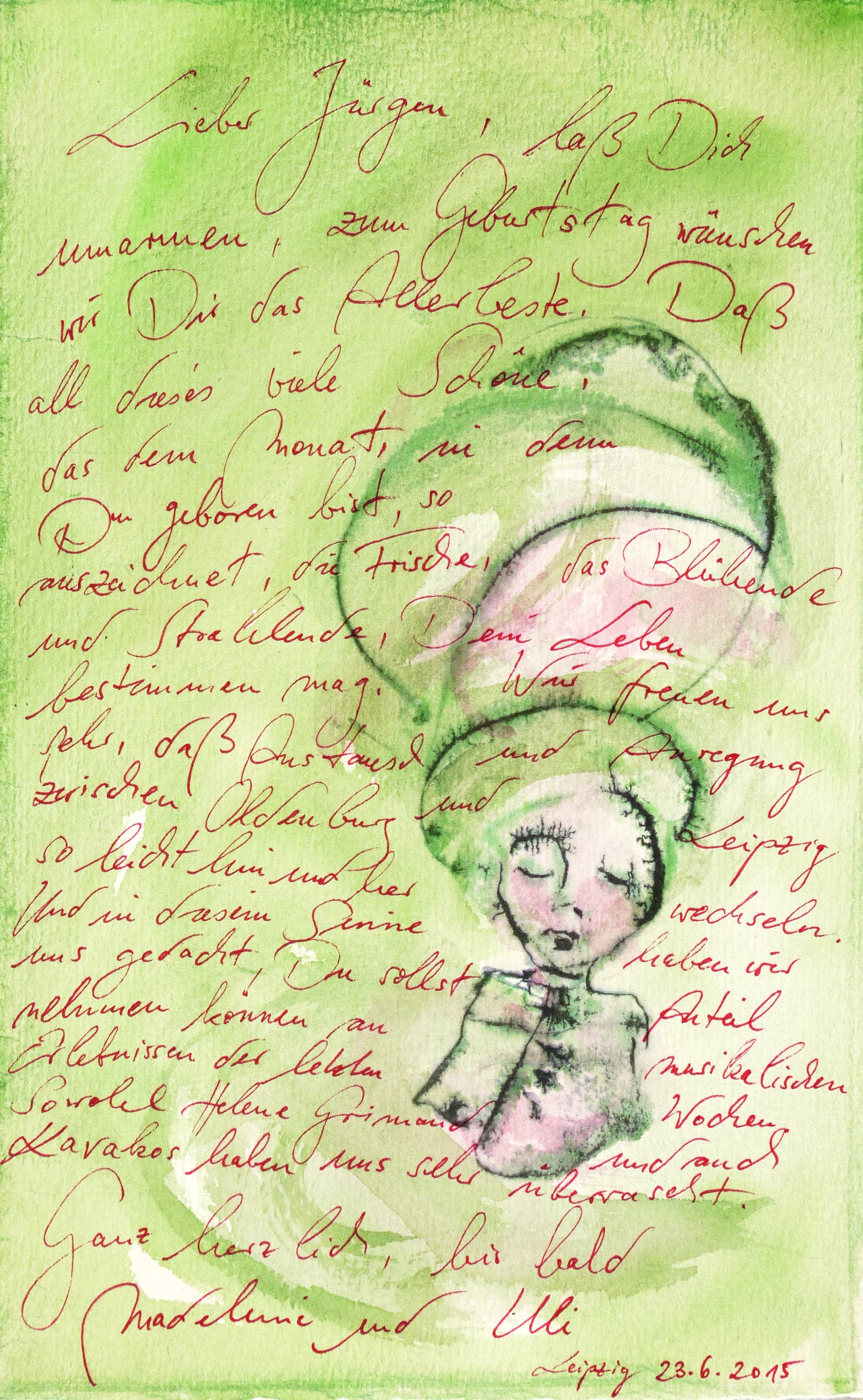 Mädchen mit großem Turban