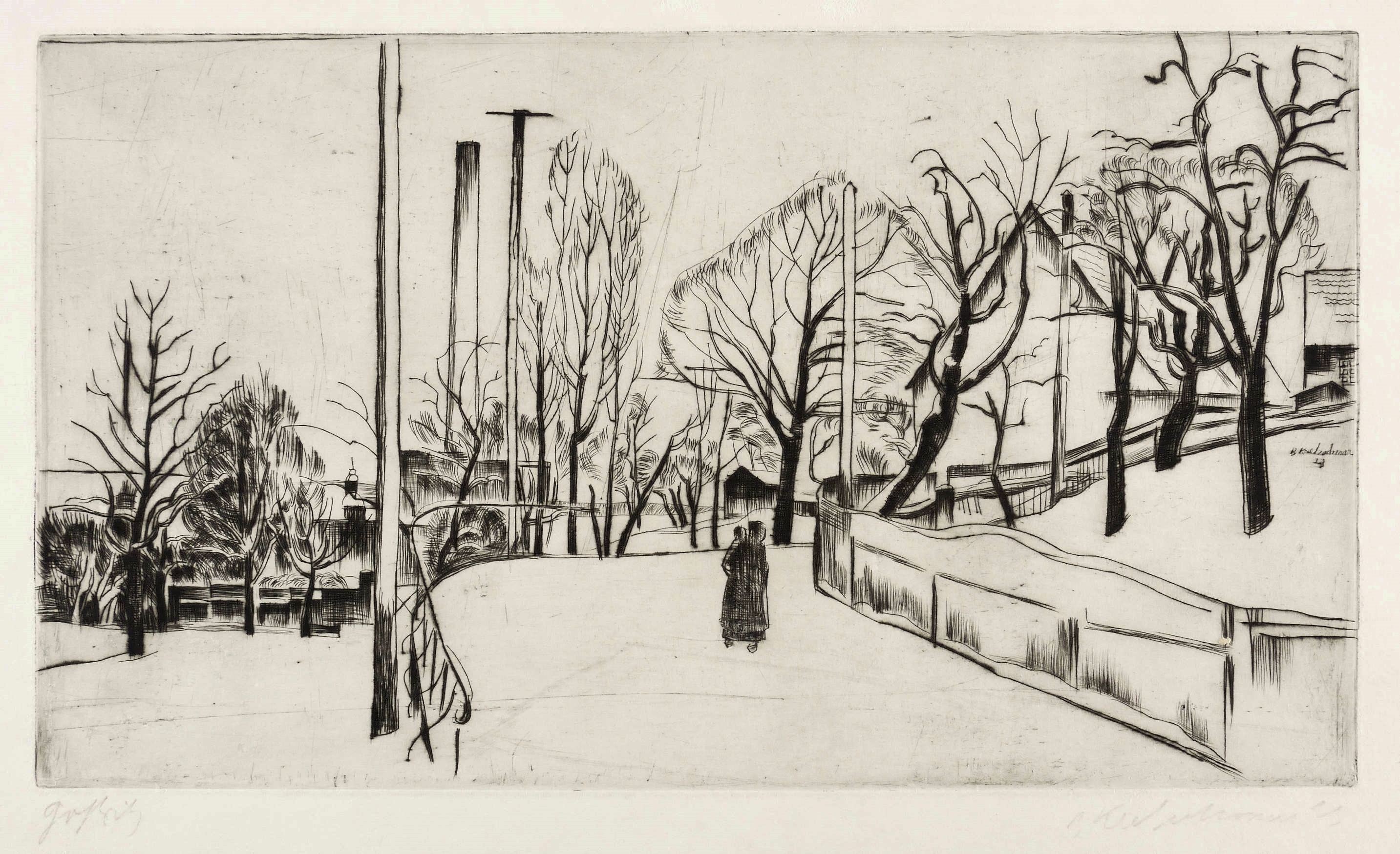 Bernhard Kretzschmar, Gostritz (Dresden), 1923