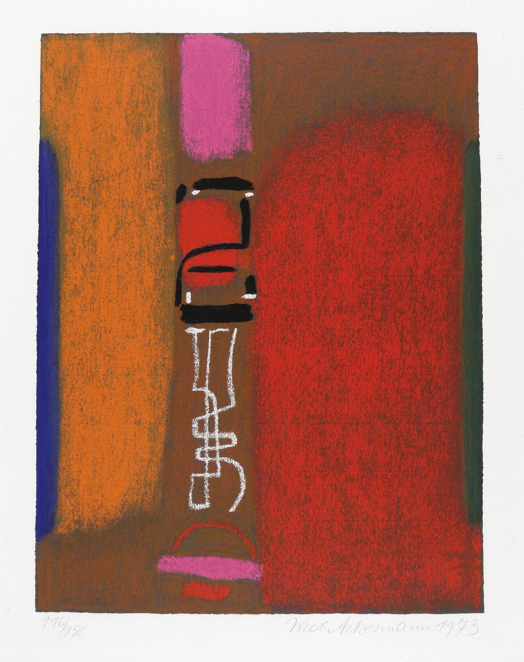 Max Ackermann, Klangsäule, 1973