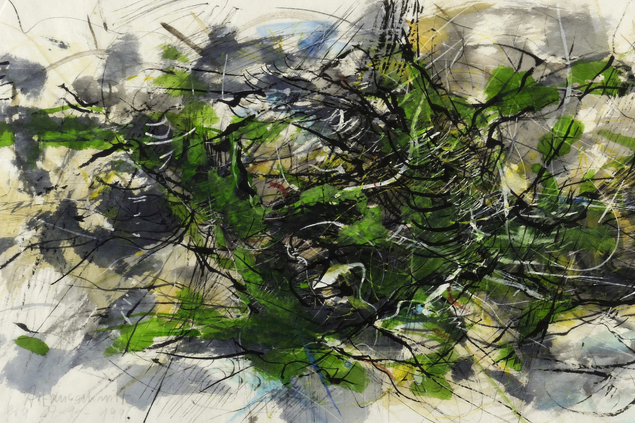 Ausstellung: Gerda Lepke – Malerei auf Papier