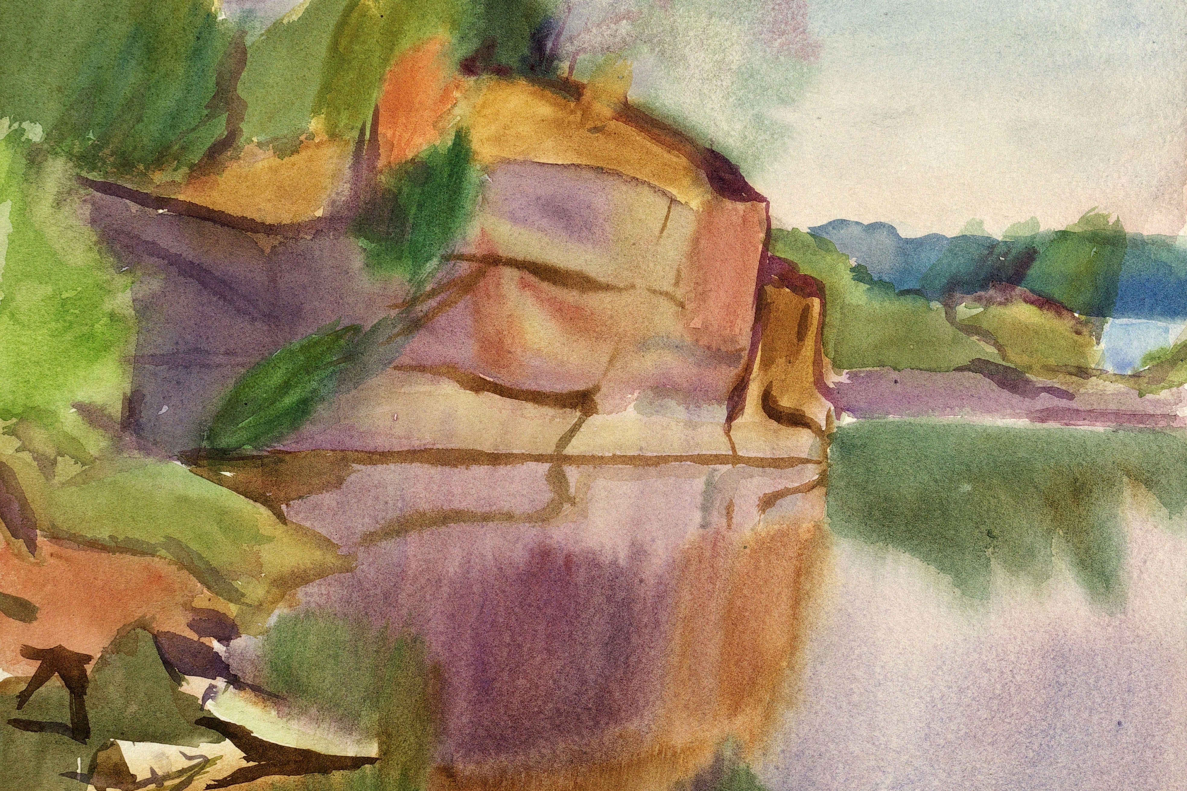 Ausstellung: Egon Pukall – Aquarelle